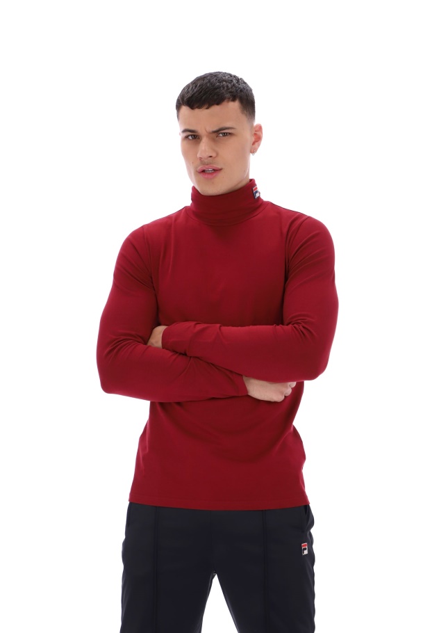 19º Suéter Clássico Com Gola Rolê Fila