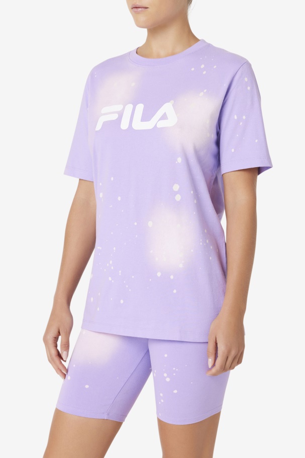 Alivio Tie Dye Tee Fila Viola Tie Dye
