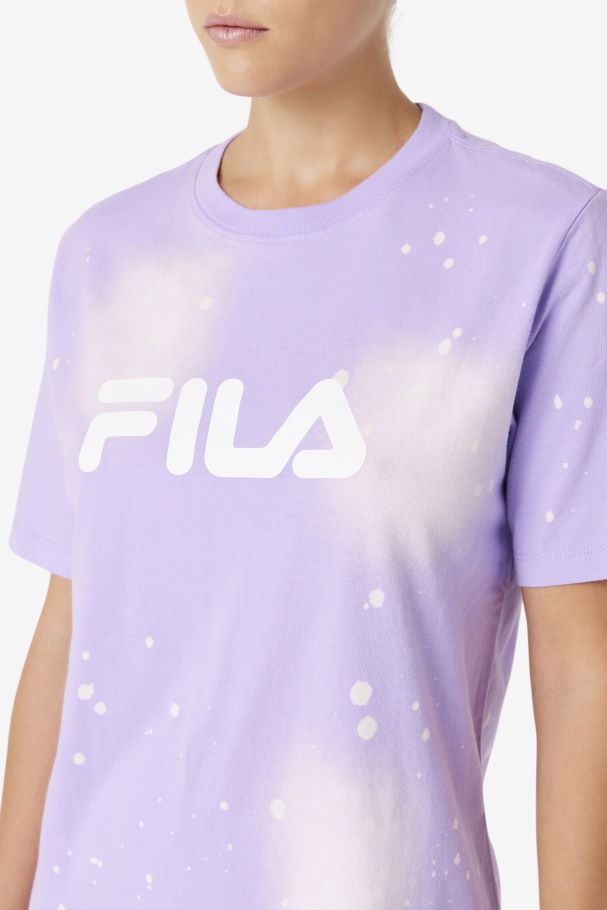 Alivio Tie Dye Tee Fila Viola Tie Dye
