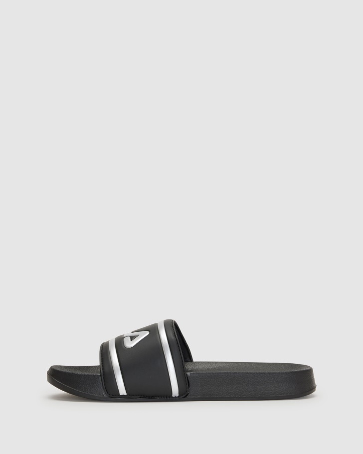 Amalfi Slide Feminino Preto/prata Fila