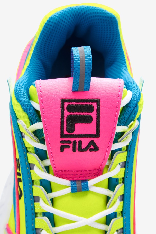 Amarelo/atômico Azul/rosa Disruptor Infantil 2 Exp Fila
