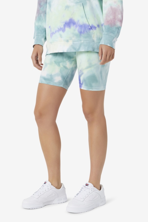 Aruba Tie Dye Azul Taima Tie Dye Bike Short Fila