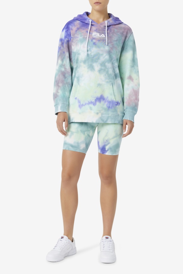 Aruba Tie Dye Azul Taima Tie Dye Bike Short Fila