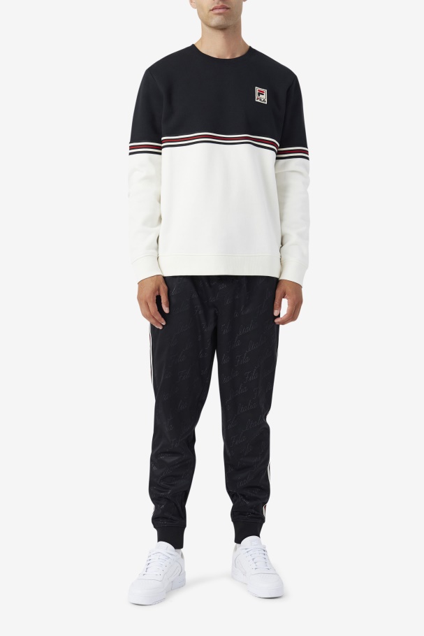 Asha Crew Fila Preto/gardenia/amarelo