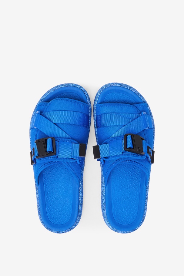 Atlas Masculino Azul/preto/azul Slide Fila