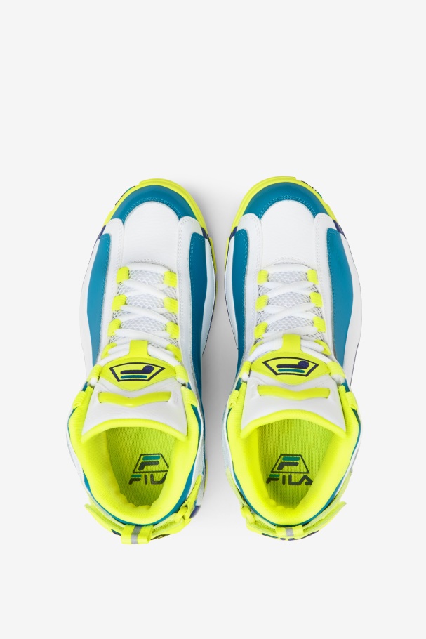 Atomic Feminino Azul/amarelo/branco Grant Hill 2 Fila
