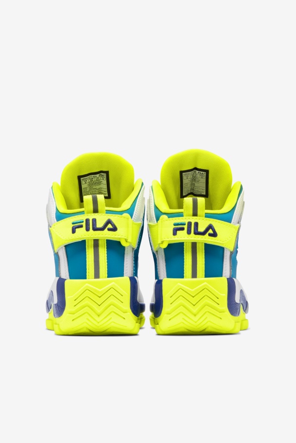 Atomic Feminino Azul/amarelo/branco Grant Hill 2 Fila