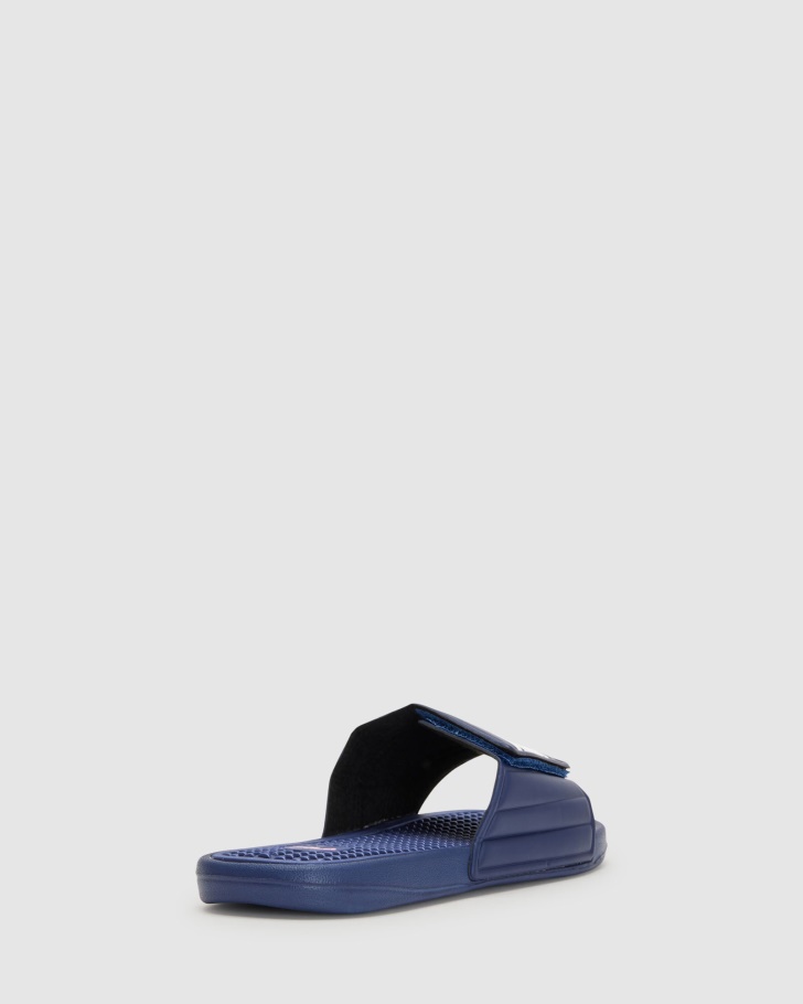 Atrani Slide Fila Feminino Azul Marinho/rosa