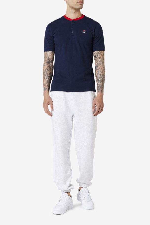 Azul Marinho/vermelho Ralph Henley Fila