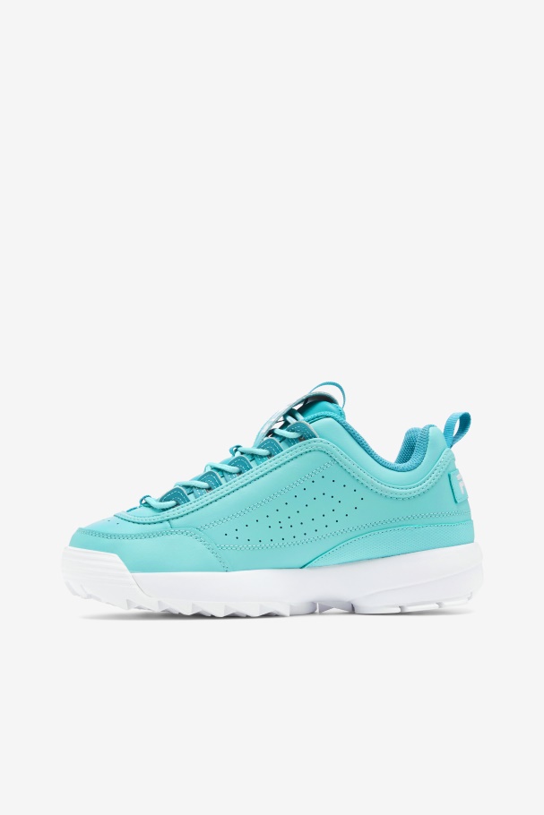 Azul/turquesa Tônico/branco Disruptor Feminino 2 Premium Fila