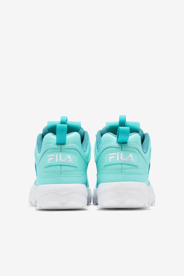 Azul/turquesa Tônico/branco Disruptor Feminino 2 Premium Fila
