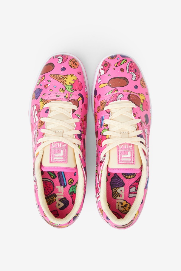 Açúcar Ameixa/roxo/limão Fila Fitness Original Para Crianças Grandes