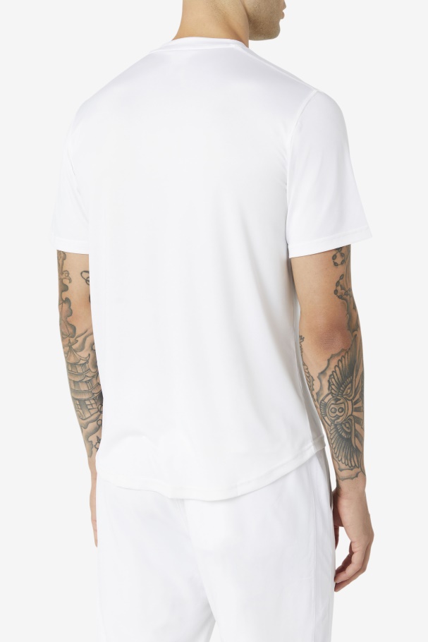 Bainha De Vieira Pickleball Branca Crew Fila