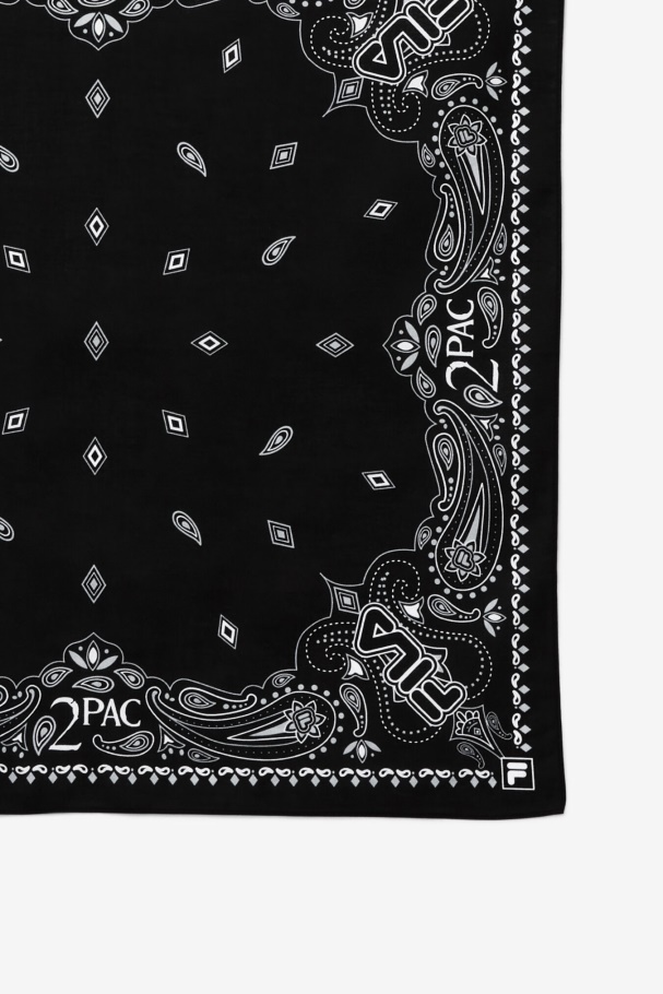 Bandana Fila Preta 2pac