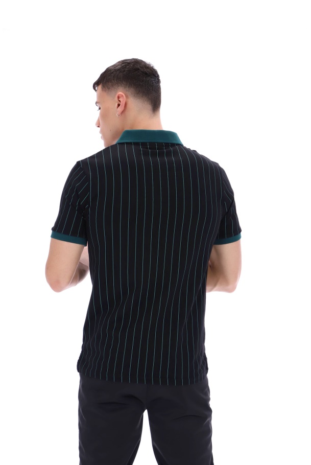 Bb1 Classic Fila Polo Listrado Vintage