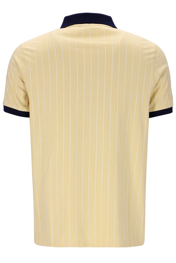 Bb1 Classic Vintage Polo Listrado Fila