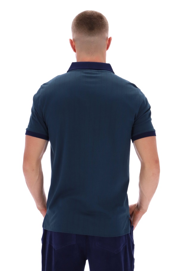 Bb1 Clássico Polo Listrado Moda Vintage Fila