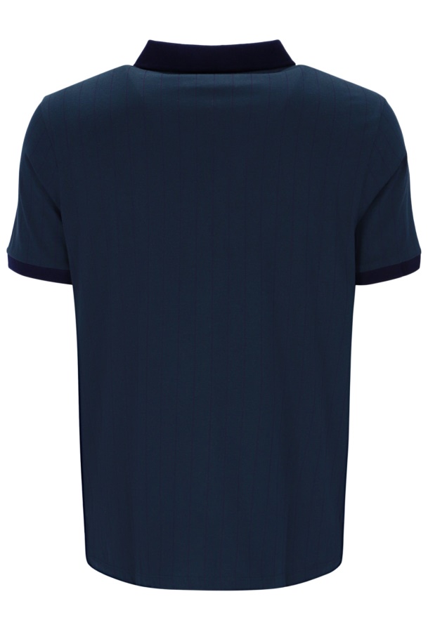 Bb1 Clássico Polo Listrado Moda Vintage Fila