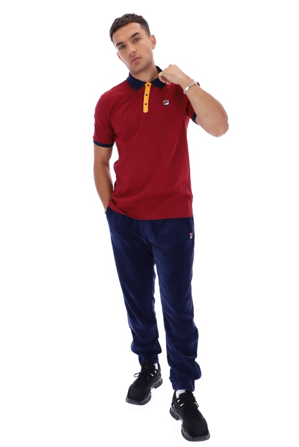 Bb1 Clássico Vintage Listrado Polo Fila