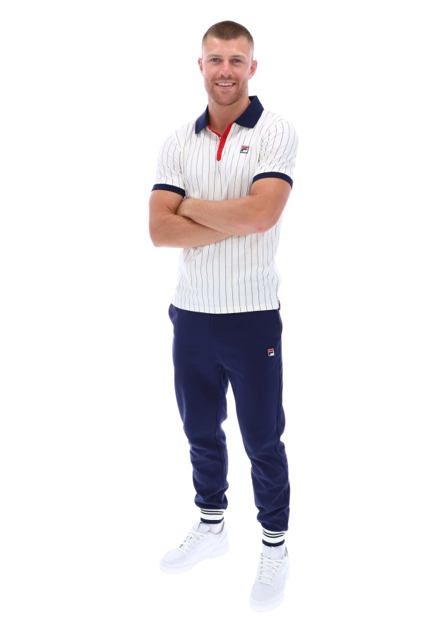 Bb1 Fila Clássica Polo Listrada Vintage