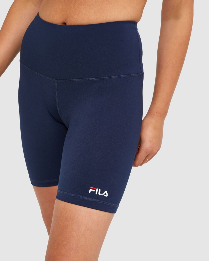 Bermuda Bike Clássica Feminina Fila New Navy