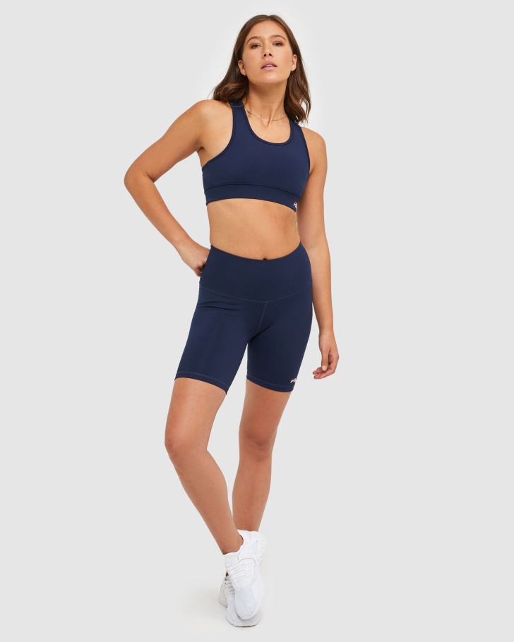 Bermuda Bike Clássica Feminina Fila New Navy