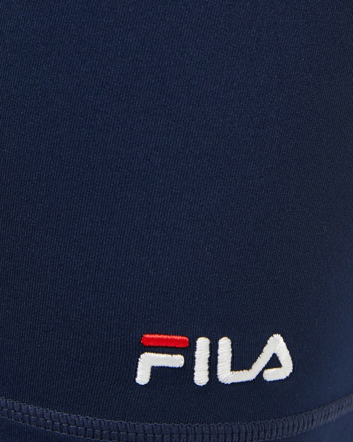 Bermuda Bike Clássica Feminina Fila New Navy