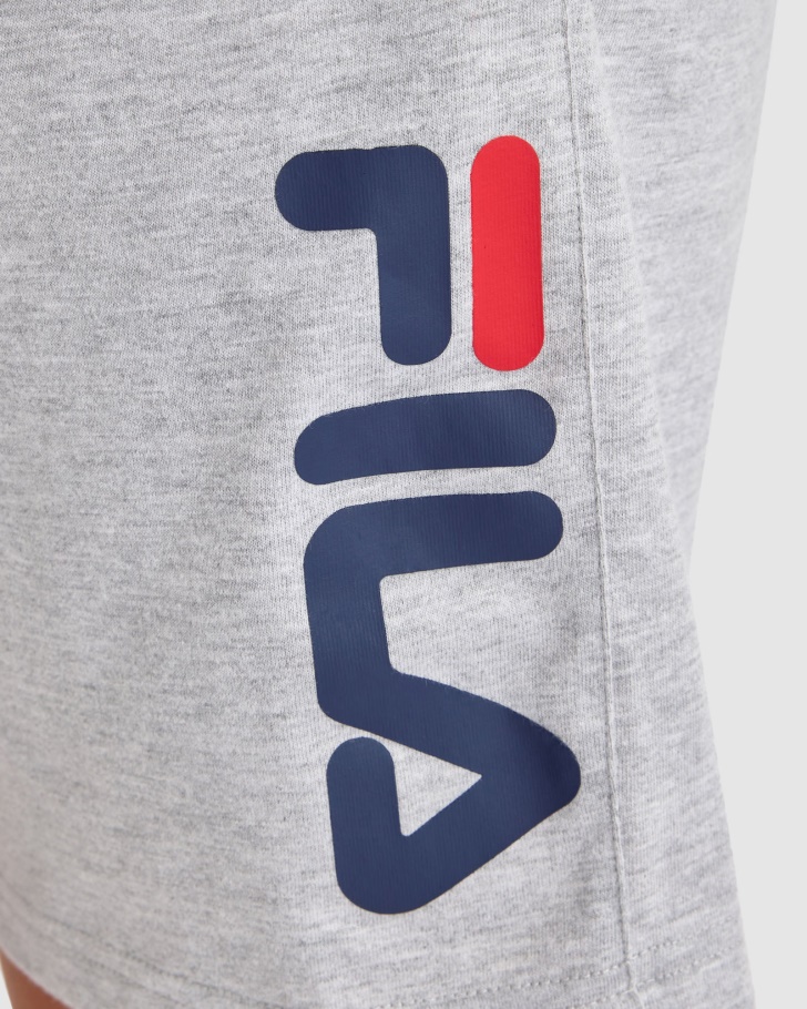 Bermuda Boston Unissex Cinza Marle Fila