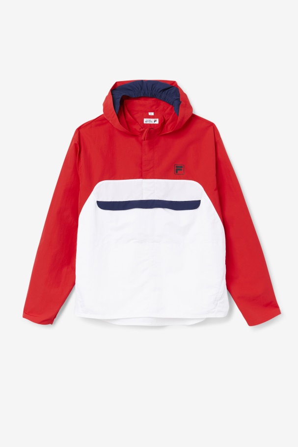 Bevans Park Anorak Fila Vermelha