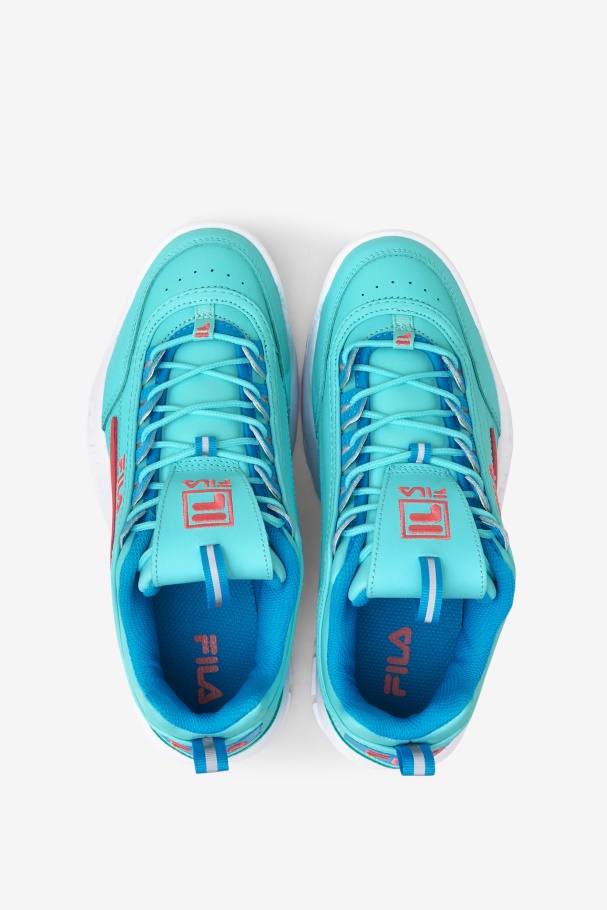 Big Kids\ Disruptor 2 Premium Blue/atomic Blue/tea Rose Fila