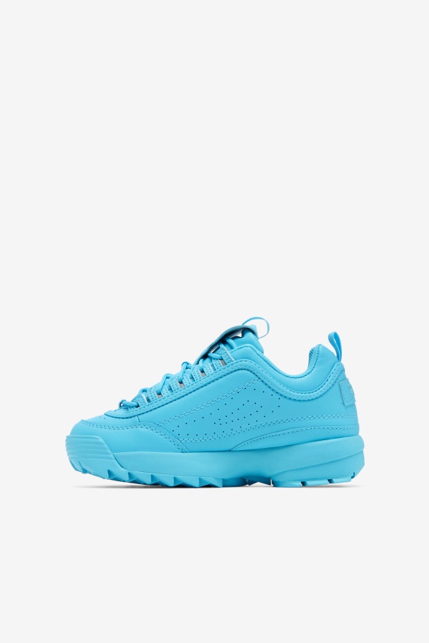Big Kids\ Disruptor 2 Premium Fila Bluefish