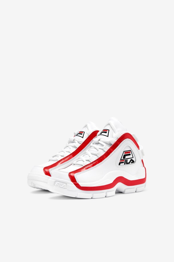 Big Kids\ Grant Hill 2 Branco/vermelho/preto Fila