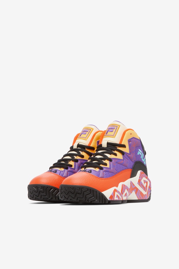 Big Kids Mb Fila Laranja/roxo/vermelho Laranja