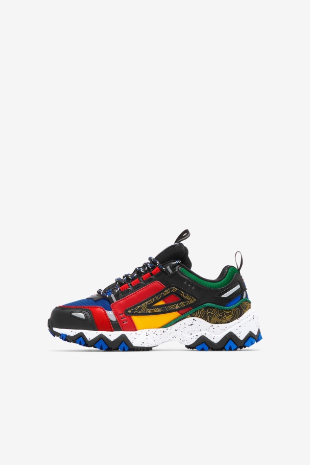 Big Kids\ Oakmont Tr Fila Azul/vermelho/amazon