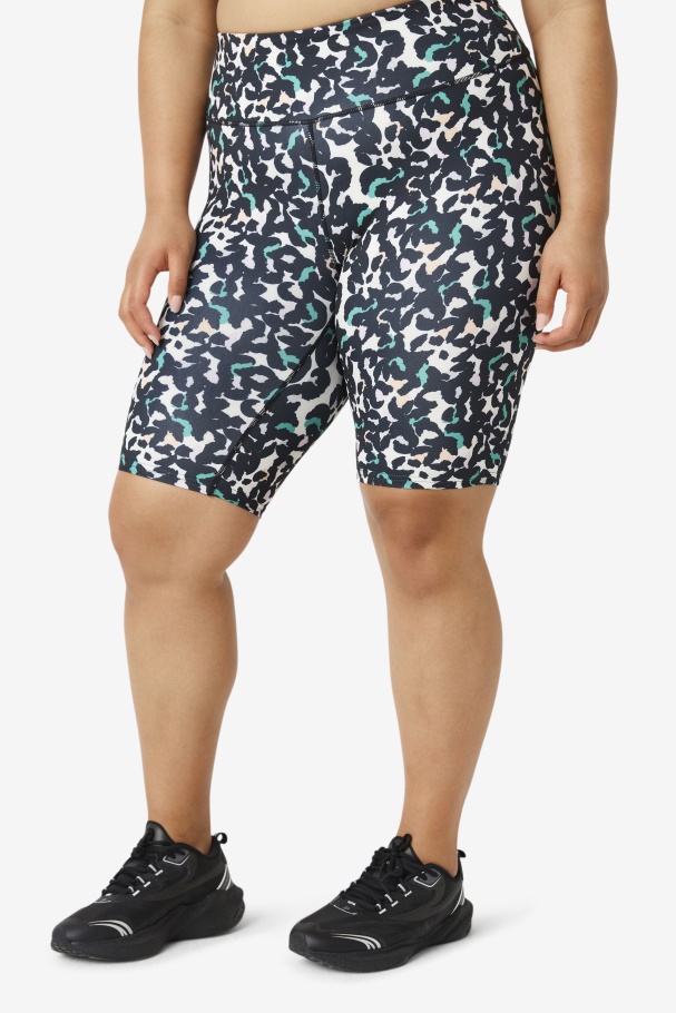 Black Animal Fila Forza 8\ Bike Short