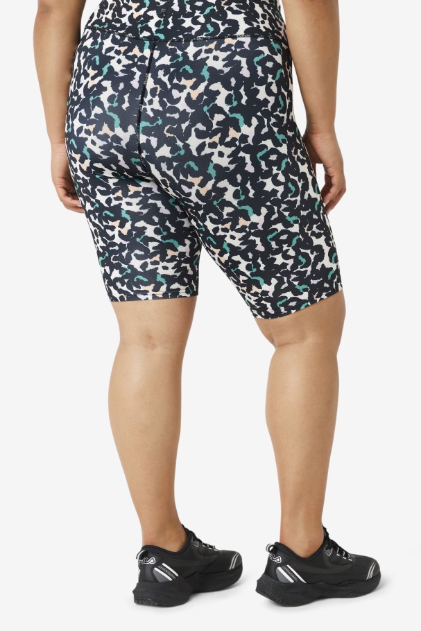 Black Animal Fila Forza 8\ Bike Short