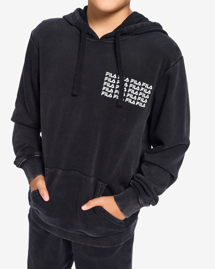 Black Boy\s Maxim Hood Fila