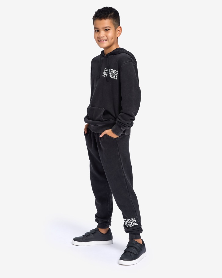 Black Boy\s Maxim Hood Fila