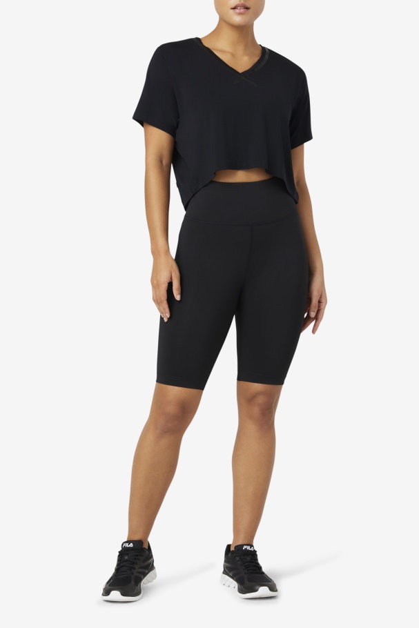 Black Forza 8\ Bike Short Fila