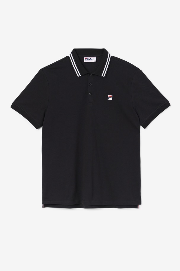 Black Jelen Polo Fila