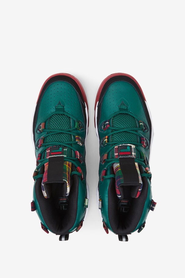 Black/june Bug/white Fila Men\s Grant Hill 1