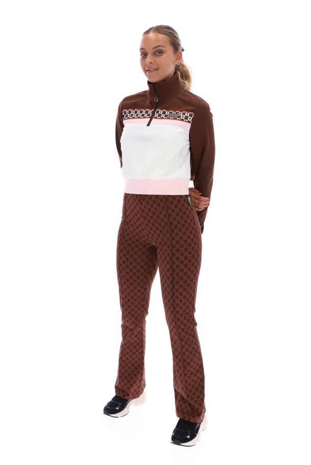 Blusa Fila Laura Com Estampa De Zíper 1/4