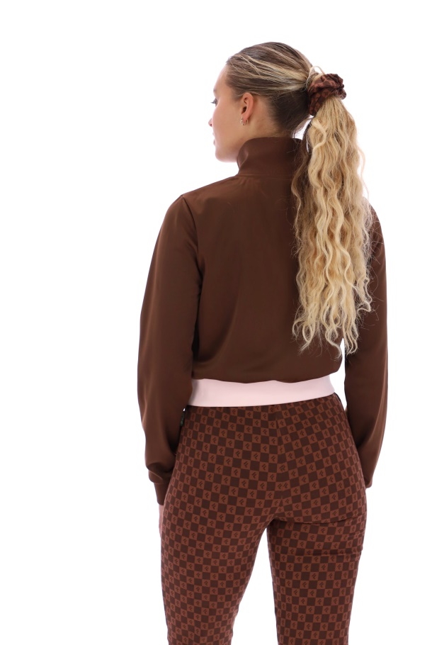 Blusa Fila Laura Com Estampa De Zíper 1/4