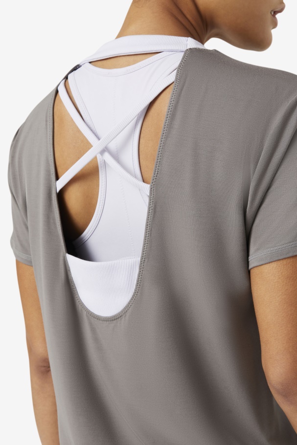 Blusa Manga Curta Fila Gargoyle Fi-lux