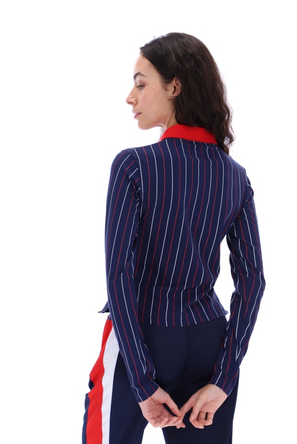 Blusa Polo Bb1 Manga Longa Fila Jada