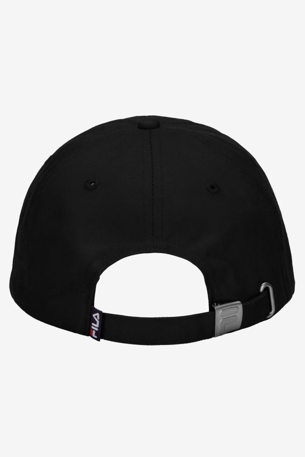 Boné De Baseball Bordado F-box Fila Preto