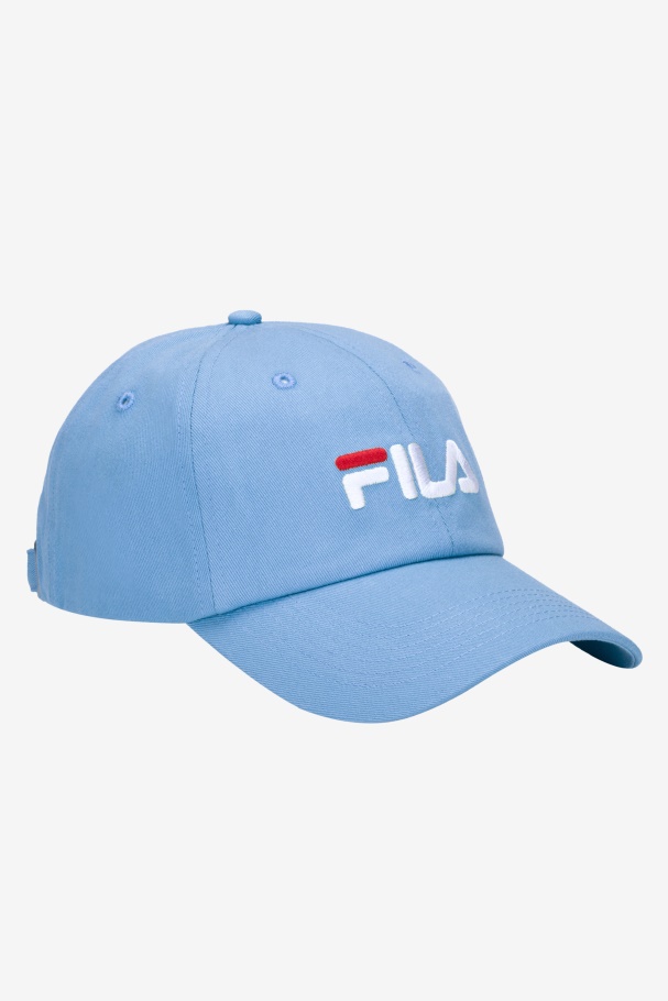 Boné De Beisebol Com Logo Bordado Fila Azul Centáurea