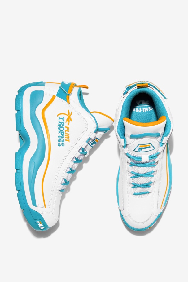 Branco/azulado/zinnia Fila Masculino Grant Hill 2 X Semi-profissional