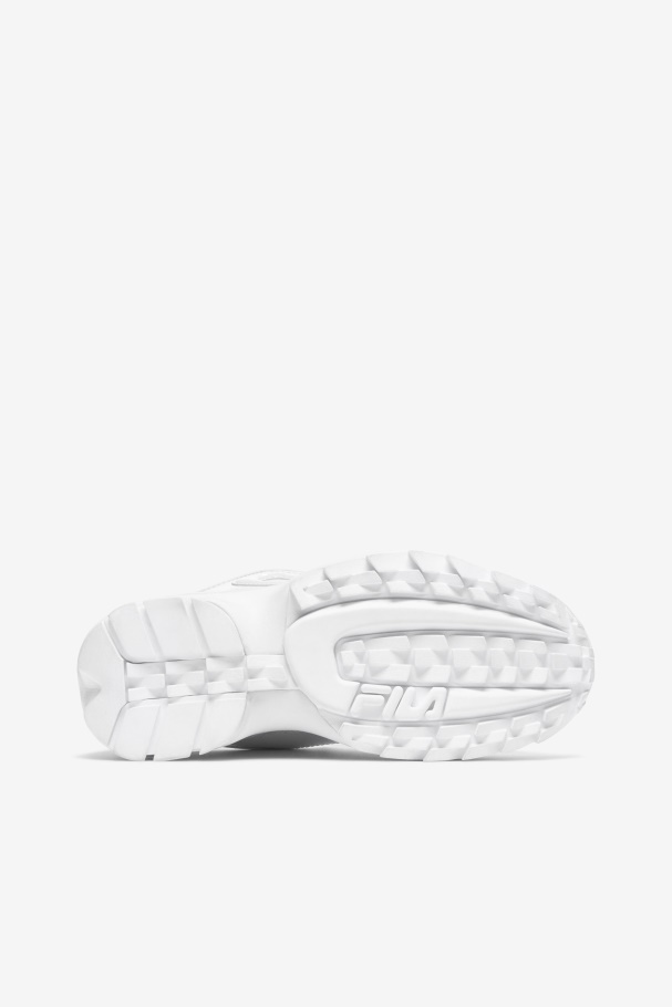 Branco/marinho/vermelho Disruptor Feminino 2 Wedge Patente Fila