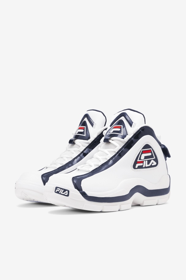 Branco/marinho/vermelho Masculino Grant Hill 2 Fila